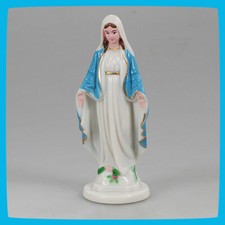 10cm Mother of God Holy Mary Table Desk Mantel Shelf Figure Figurine Statue