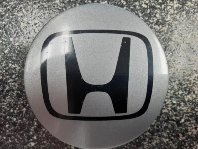 One (1) Honda Dark Silver Gray Center Cap Part #44732-S9A