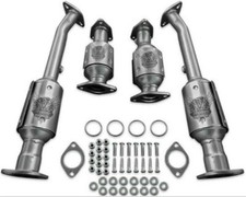 Fits 2012-2017 Nissan Nv3500 4.0l All 4 Front Back Catalytic Converter Set