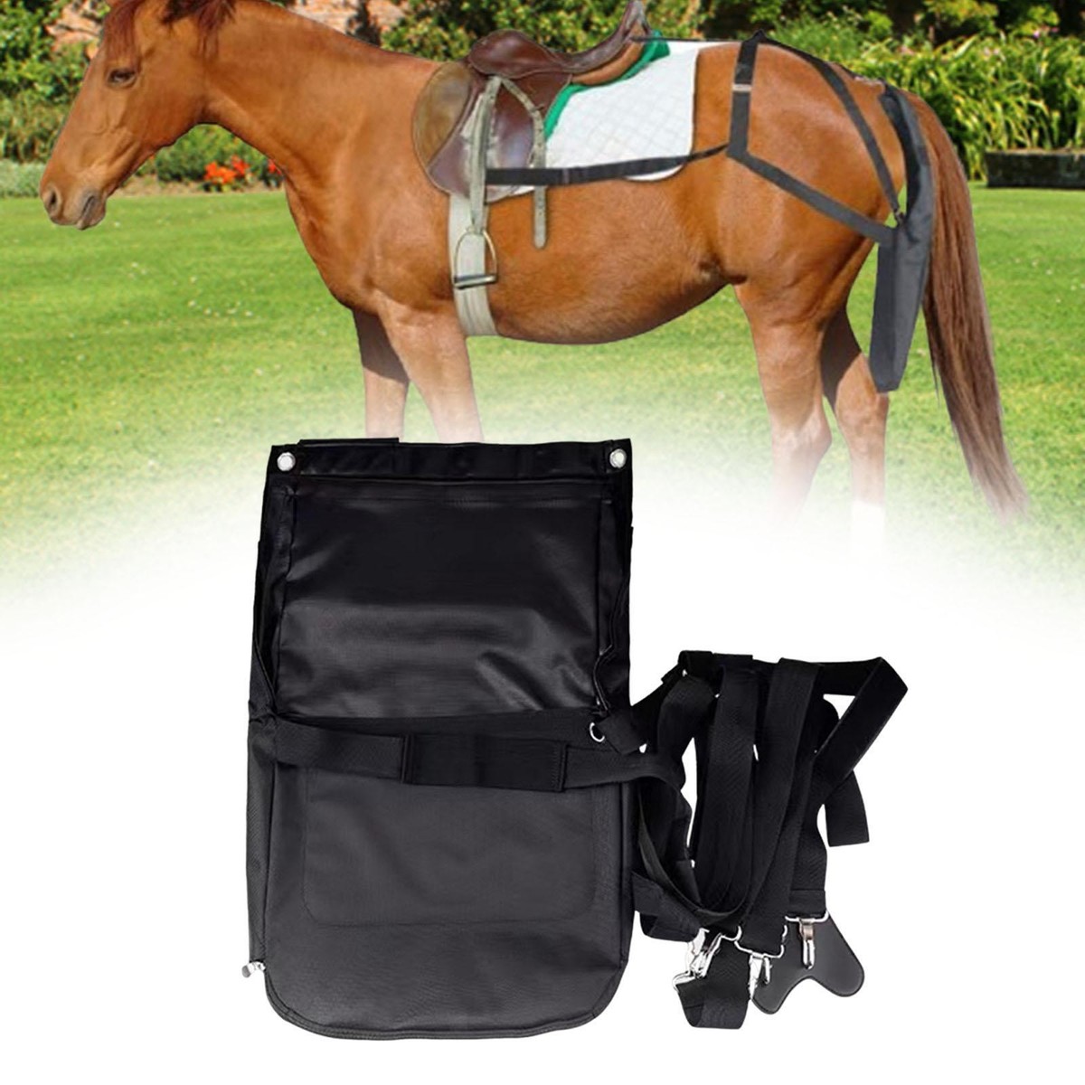 Horse Diaper Manure Bag Pony Poop Storage Bag Oxford Catcher