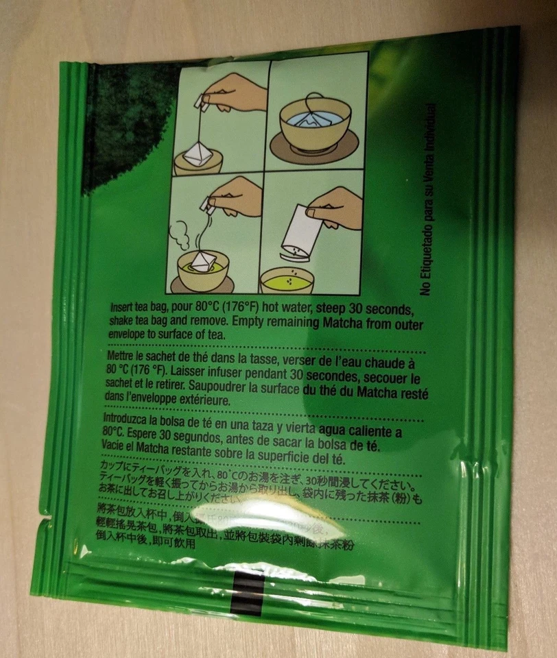 Bolsas de té verde japonesas Kirkland Signature's Ito En con Sencha y Matcha ¡NUEVAS!... Foto 3 de 4
