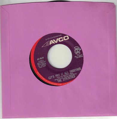 STYLISTICS, THE  (Let's Put It All Together)  AVCO 4640