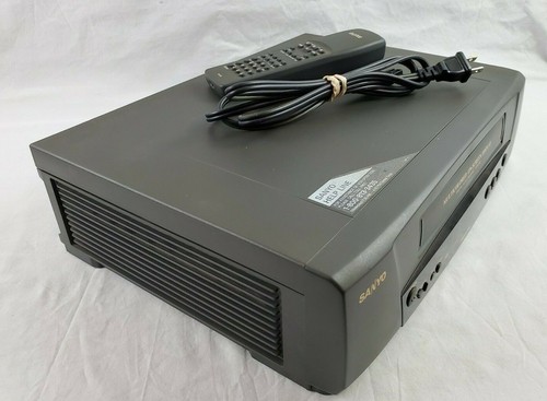 VINTAGE Sanyo VWM-265 Video Cassette Recorder VCR-Remote-Manual-Box TESTED WORKS - Picture 12 of 12