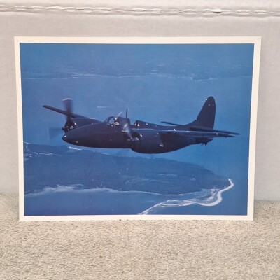 Vintage F7F Tigercat Grumman 8.5 x 11 Promotional Photo Print Military Aircraft