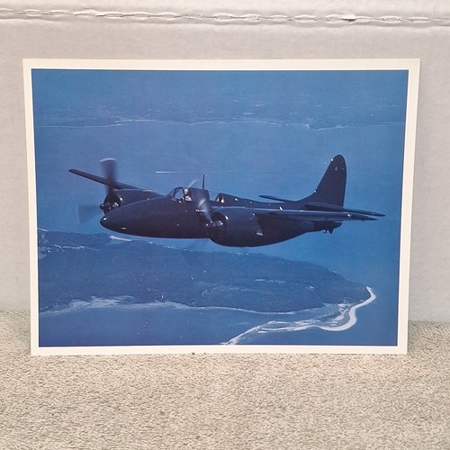 Vintage F7F Tigercat Grumman 8.5 x 11 Promotional Photo Print Military Aircraft