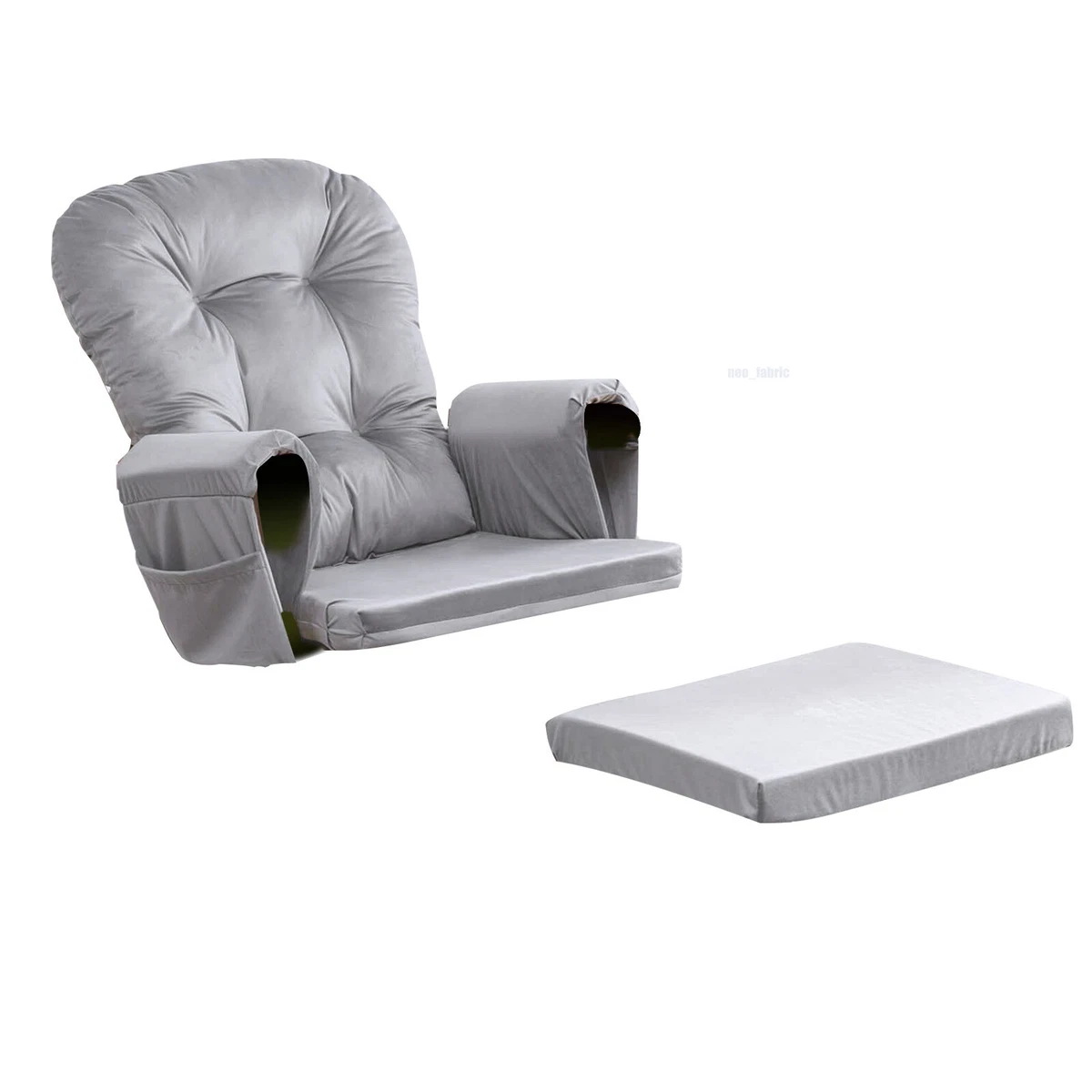 Nursery glider hotsell replacement cushions
