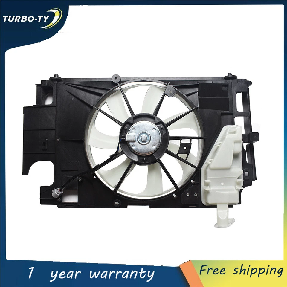 2012 2013 2014 2015 For Toyota Prius C 1.5L Engine Radiator Cooling Fan Assembly - Image 2 of 4