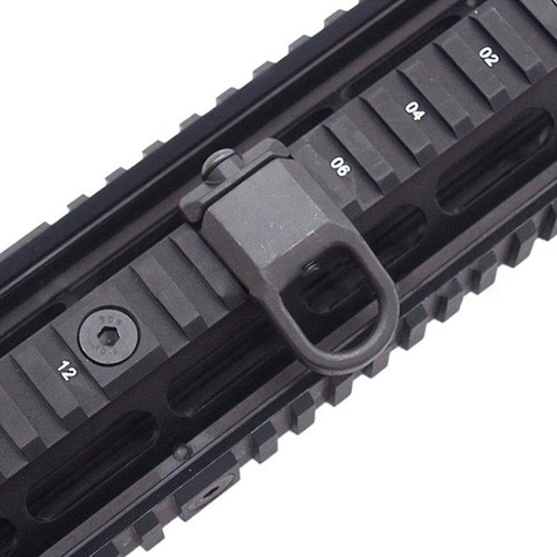 Rail Mount Sling Adapter Low Profile Attachment Point for 20mm Picatinny - Afbeelding 12 van 16