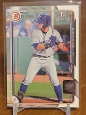 2015 Bowman Draft #122 Roman Collins - 1st Bowman Paper - RC Rookie Royals