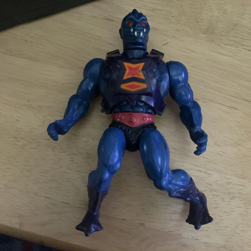 Mattel Masters Of The Universe Webstor He-Man Action Figure Vtg 1981 Soft Head