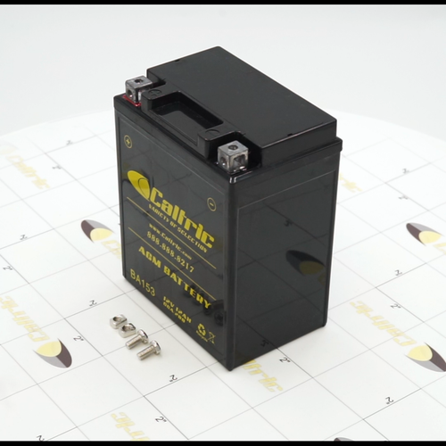 AGM Battery for Yamaha Big Bear 350 YFM350 2WD 1996 1997 1998 1999 - Video 1 of 1