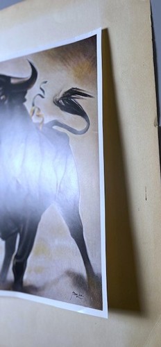 TOM LEA "DER KÄMPFENDE STIER" DRUCK ERSTELLT 1949 - Bild 4 von 7