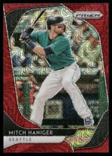 Mitch Haniger 2020 Panini Prizm Red Mojo Prizm #250 Seattle Mariners /99