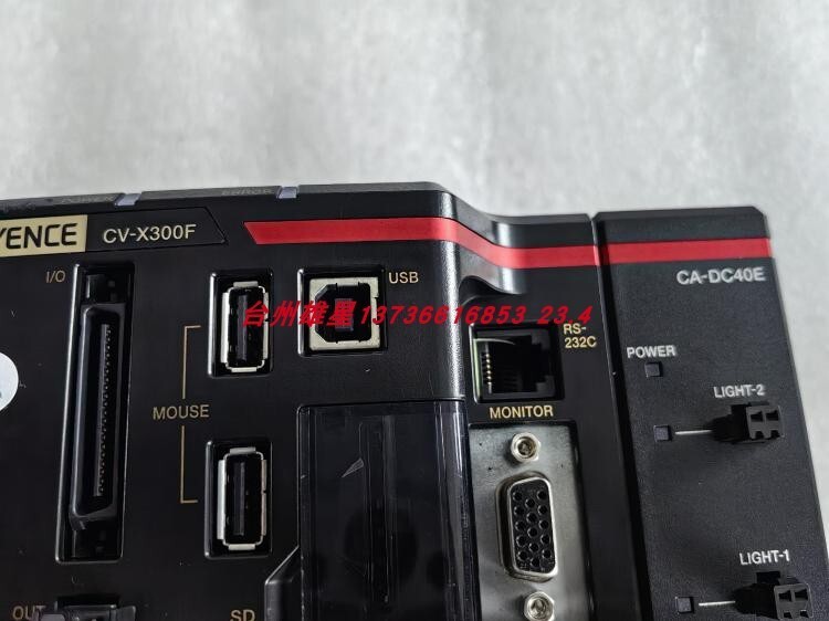 1PC 100% test KEYENCE CV-X300F CA-DC40E SHIP EXPRESS 90days