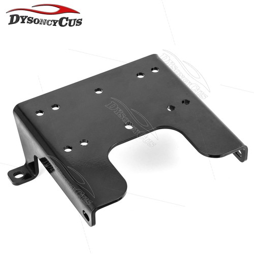 For 10-20 Can-Am Commander 800 1000 Max Front Bumper Winch Mount Plate Bracket - Picture 9 of 9