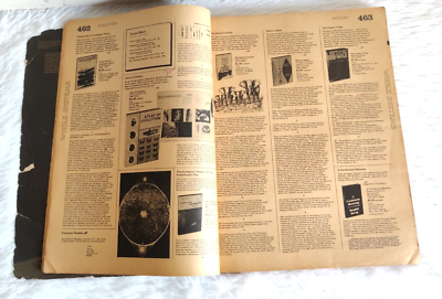 1974 Vintage Whole Earth Epilog English Language Geography Old