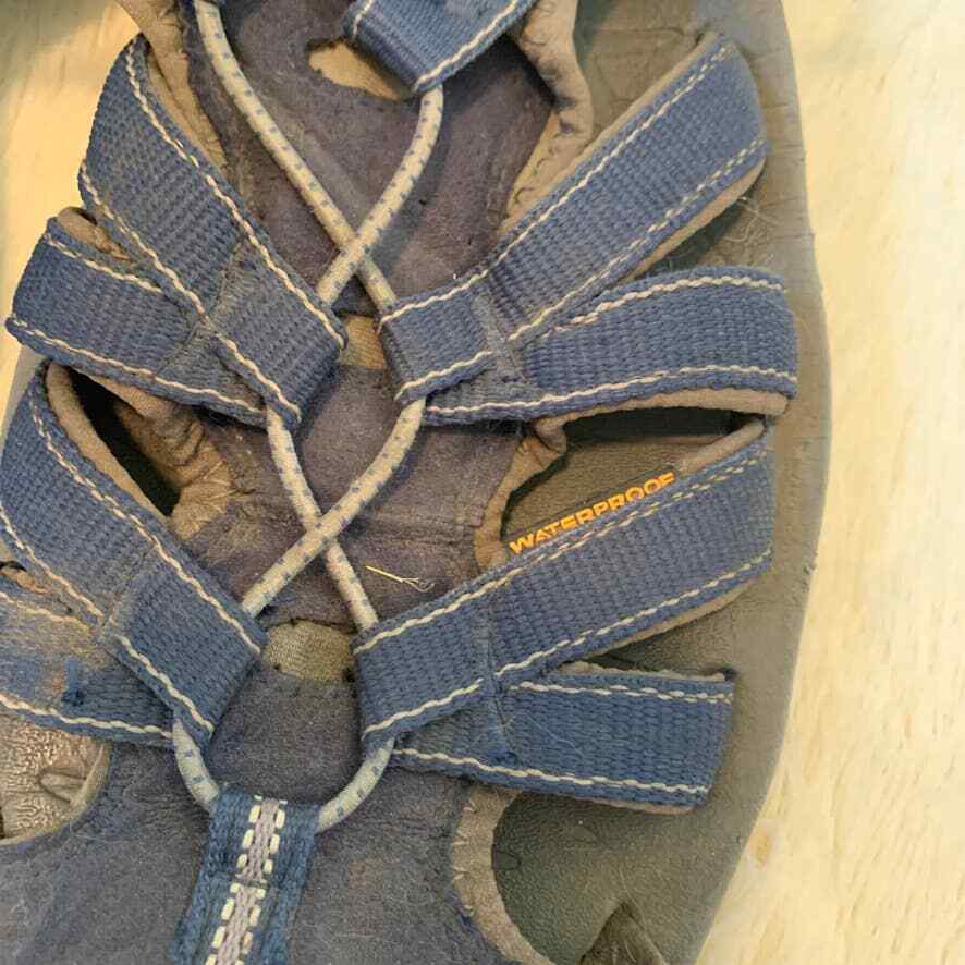 Sandali Keen Uomo Taglia 14 Blu Escursionismo Viaggio Casual Atletico Campeggio Impermeabili