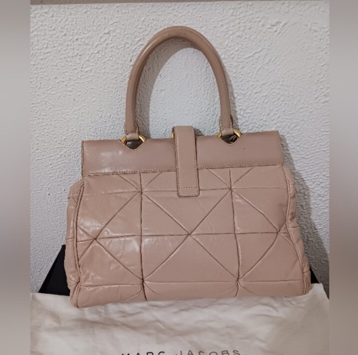 Marc Jacobs Patchwork Klein Frame Blush Leather T… - image 4