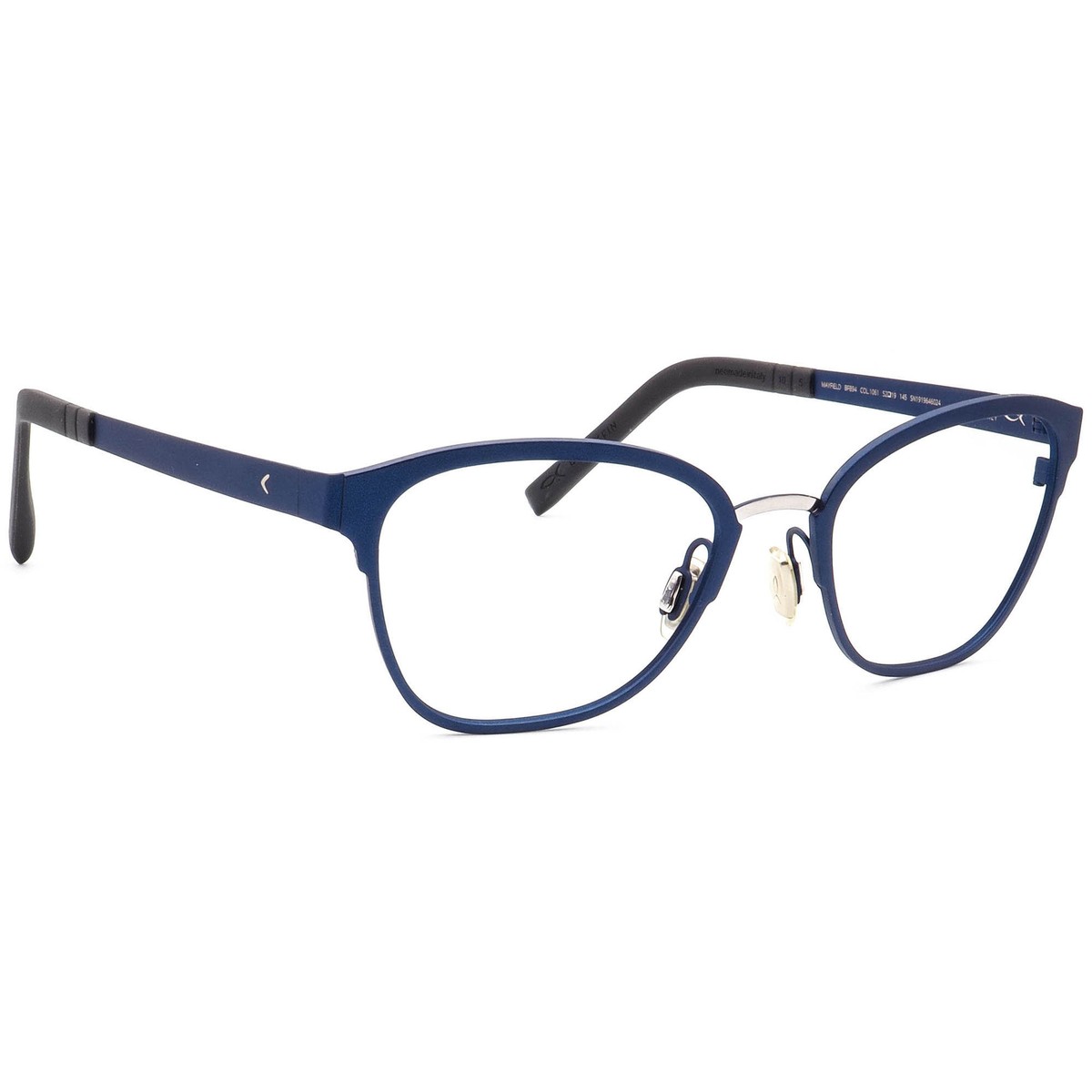 Blackfin Eyeglasses Mayfield BF894 COL.1061 Blue Square Frame