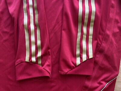 SPAIN 2008 2009 HOME SHIRT JERSEY LONG SLEEVE PLAYER ISSUE SPAIN 2008 2009 HOME SHIRT JERSEY LONG SLEEVE PLAYER ISSUE