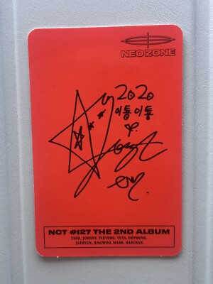 NCT 127 Taeyong NEO Zone Official Pc Photocard | eBay