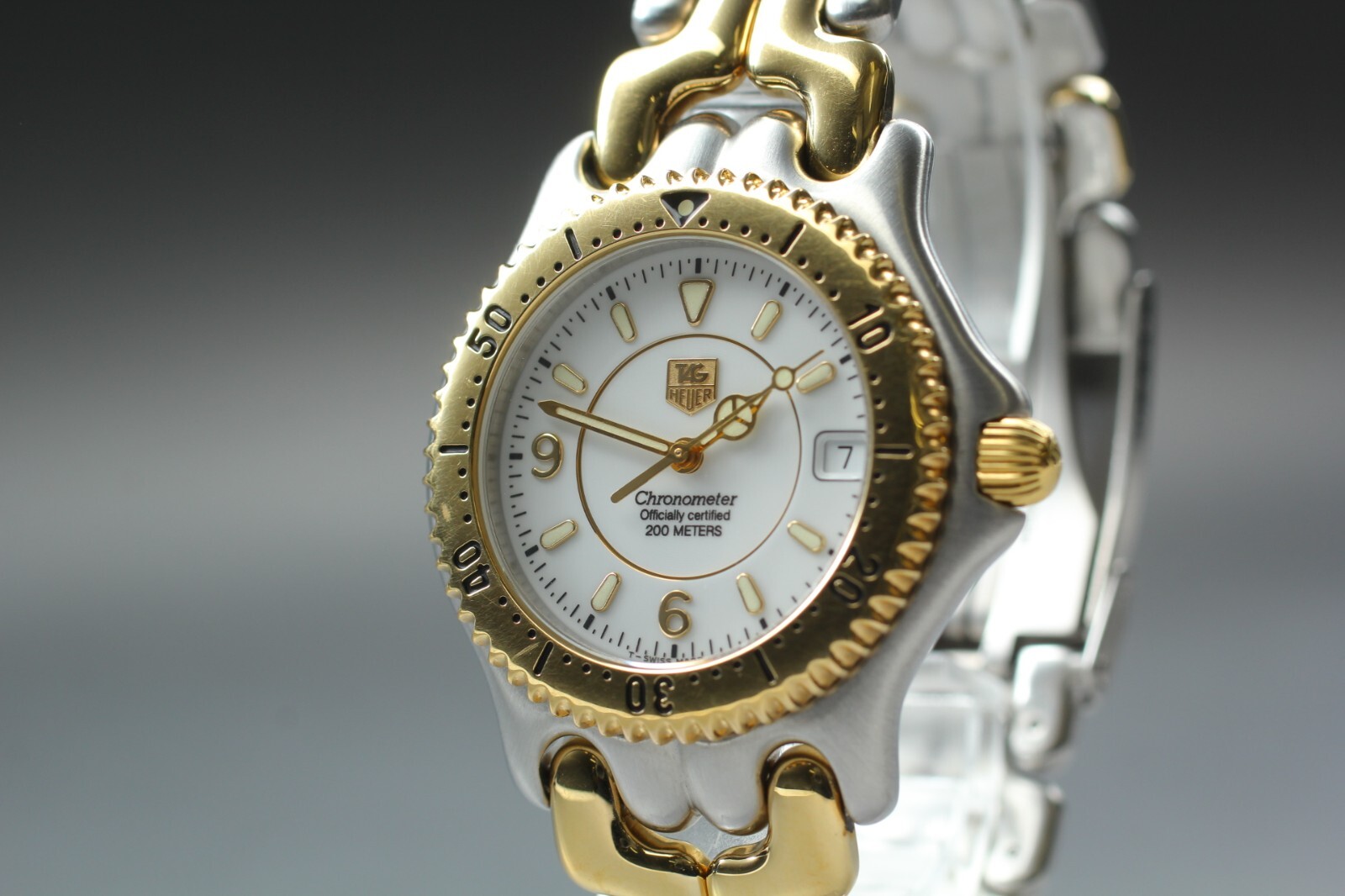 Tag Heuer S/el WG5120-P0 Automatic Chronometer Men's Watch Near Mint Japan