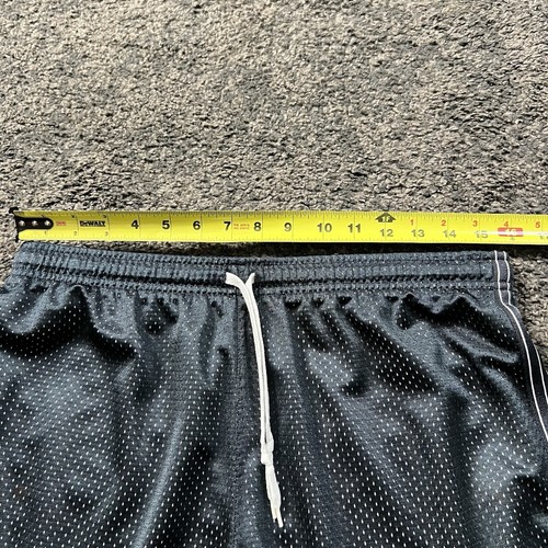 Vintage Nike Mens Medium Travis Scott Mini Swoosh Striped Piping Mesh Shorts - Picture 3 of 8