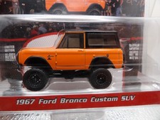 1967 FORD BRONCO CUSTOM SUV        2022 GREENLIGHT BARRETT-JACKSON   1:64