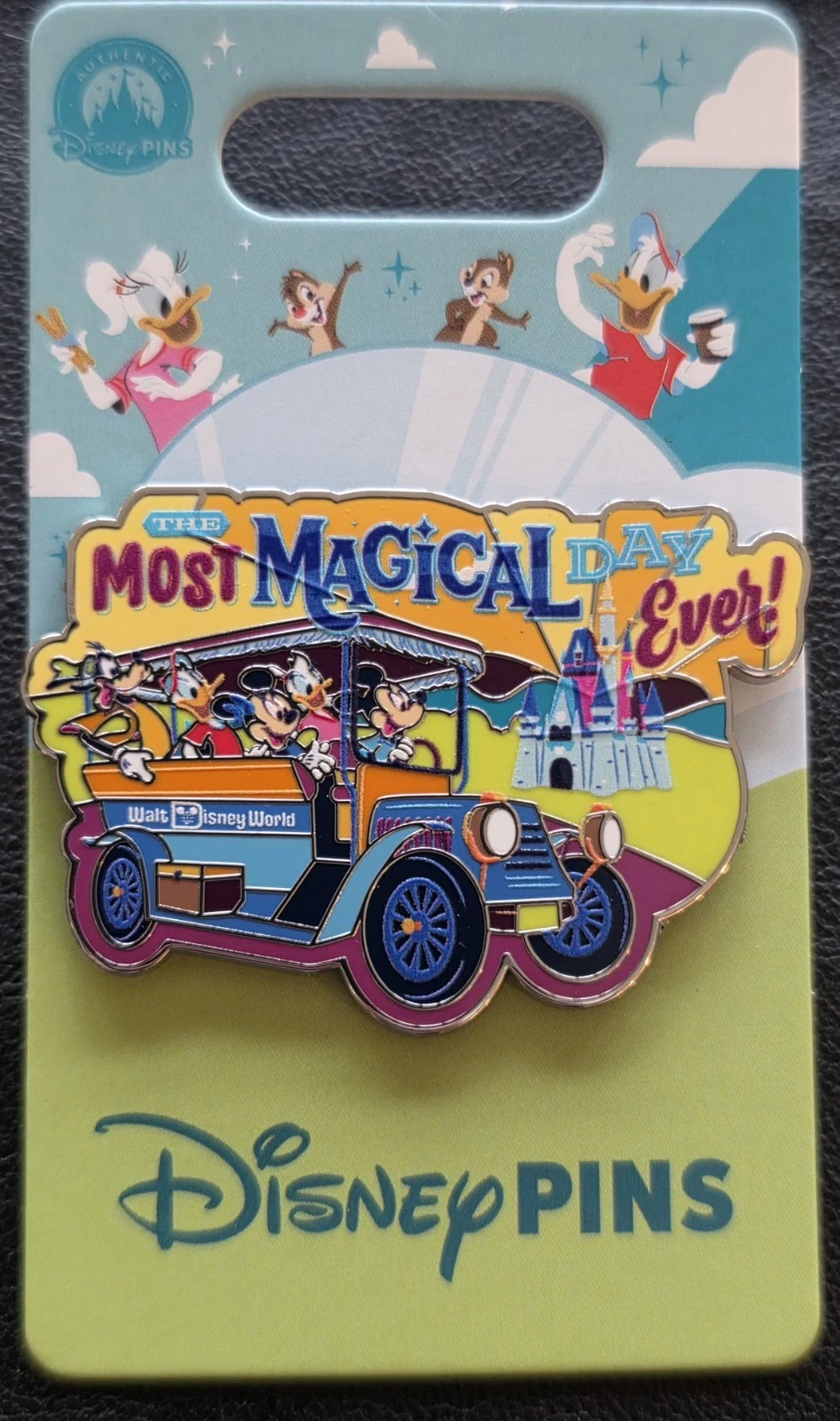 2026 Disney Parks Most Magical Day Ever Pin WDW Mickey Minnie Goofy Donald NEW