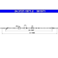 ATE 24.3727-1971.2 Seilzug, Feststellbremse