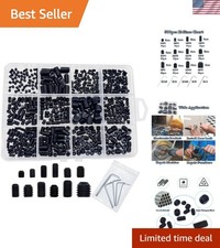 500pcs Hex Head Set Screws Assortment - Ideal for Electronics  Furniture Repair