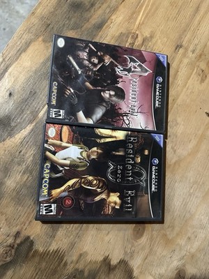 Resident Evil 4 & Resident Evil Zero - Nintendo GameCube (2 discs/ No Manuals)