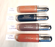 Revlon Ultra HD Metallic Matte Lipcolor .20oz Saturated Gel Lipstick YOU PICK