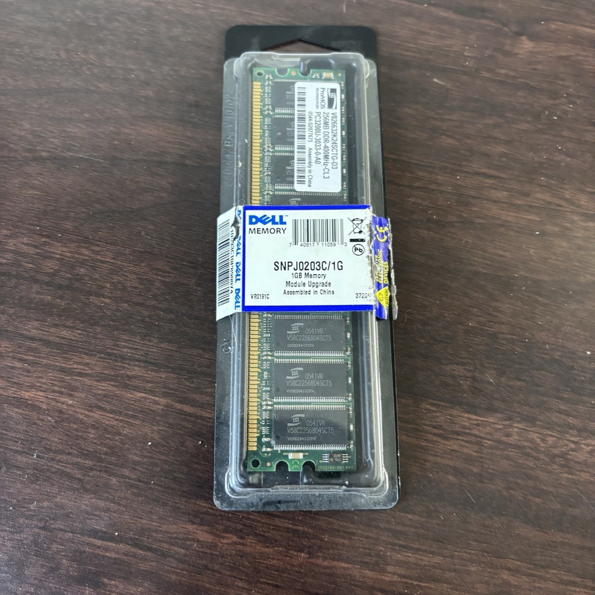 Dell 1 GB DIMM 400 MHz DDR Memory (SNPJ0203C/1G) 740617110593| eBay