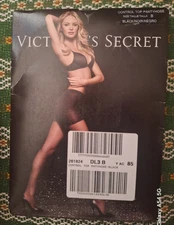 Victoria’s  Secret Control Top Pantyhose Size Talla B Black RARE