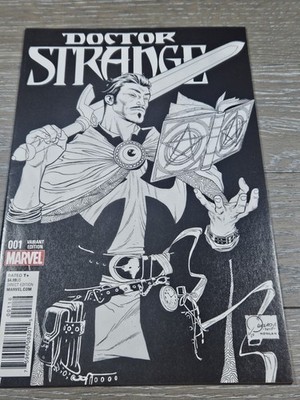Doctor Strange #1 - 1:150 Joe Quesada Black & White Variant 