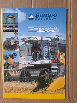 Sampo 3000 Baureihe  Prospekt Traktor Schlepper