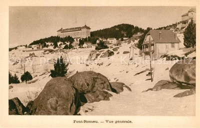 Font-Romeu-Odeillo-Via Grand Hotel Winteraufnahme