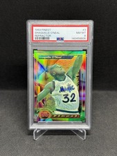 Shaquille O’Neal 1993 Topps Finest Refractor Psa 8 Magic #3