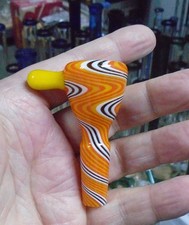 14MM Slide Bowl For Bong Wig Wag 14mm Bowl Slide Orange Black Yellow  White