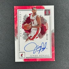 2019-20 Panini Impeccable Juwan Howard Immortal Ink  Auto 47/99#YX