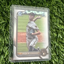 2022 Bowman Draft Chrome Refractor 1st Bowman Jacob Misiorowski