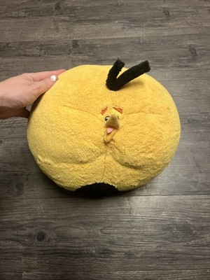 Angry Birds Inflated BUBBLES 2012 Rovio Commonwealth 10'' Plush Yellow NO SOUND