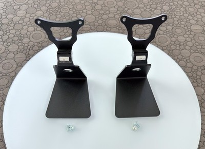 Genelec L-Shape Pair Table Stand for 8010 Studio Monitor (Black)