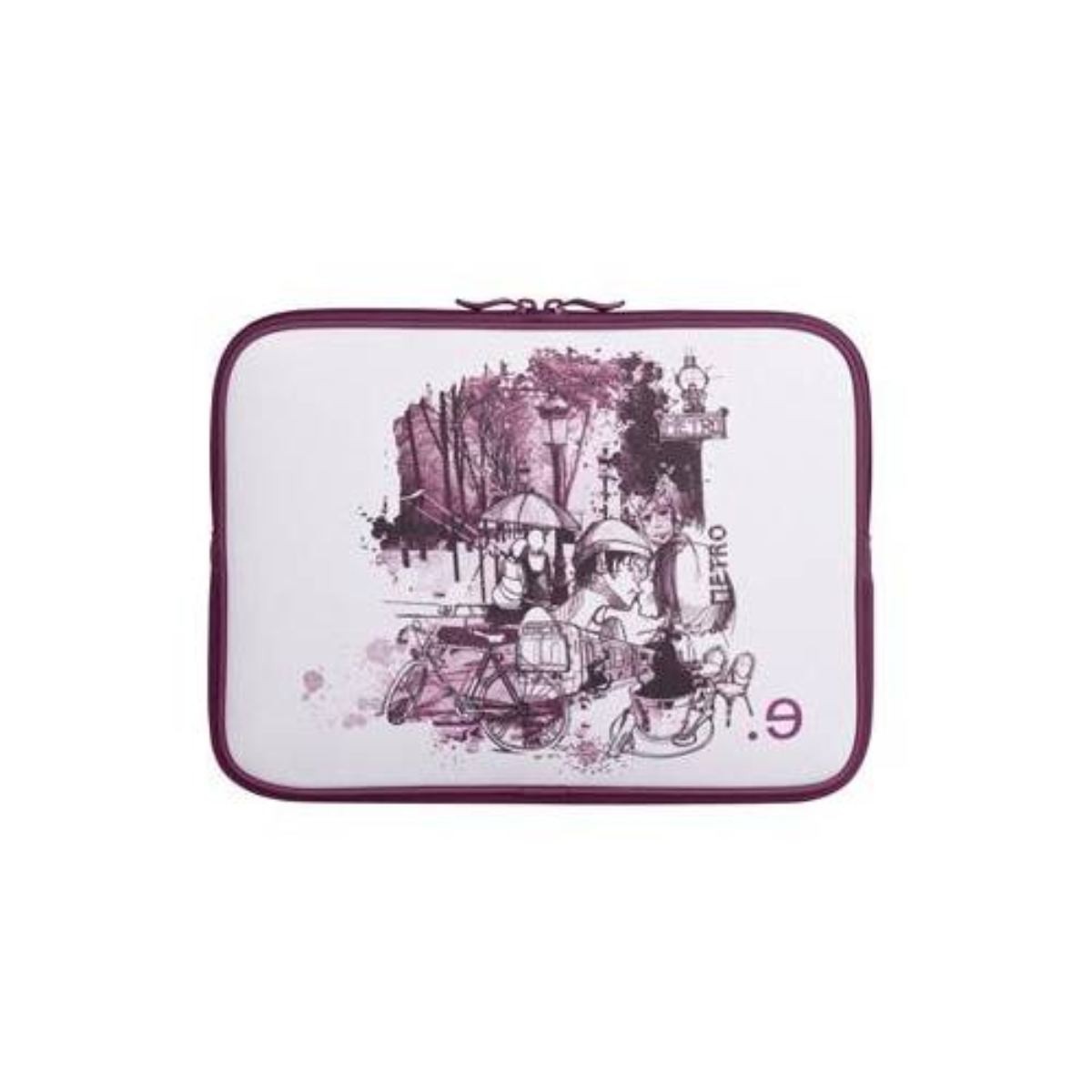 Housse MacBook Pro 13 LA Robe I LOV PARIS finitions haut de gamme