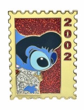 Disney Fantasy Stamp Profile Stitch Pin 2024 Stitch As Elvis - Unofficial