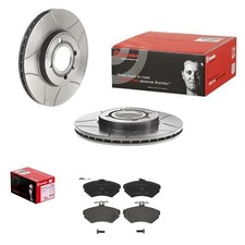 brembo BREMSSCHEIBEN 256mm + BELÄGE VORNE passend für VW GOLF 3 GT GTD