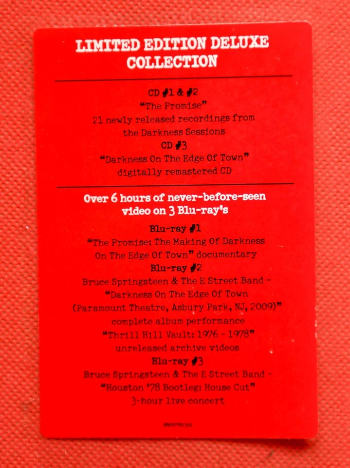 Bruce Springsteen – The Promise: The Darkness On The Edge Of Town Story BOX SET - Bild 3 von 4
