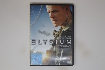 Elysium DVD Matt Damon Jodie Foster R2