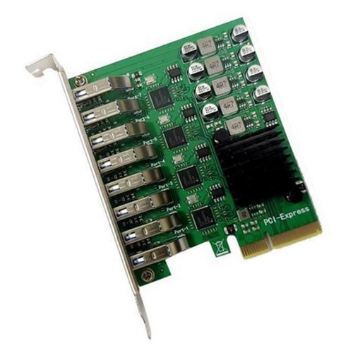 Carte d'extension 8 ports USB 3.0 PCI Express PCI-E X4 carte USB 3.0 USB3.0 1689 - Photo 3/6